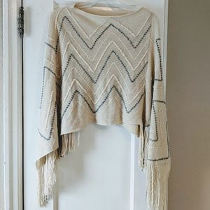Francesca's knit poncho